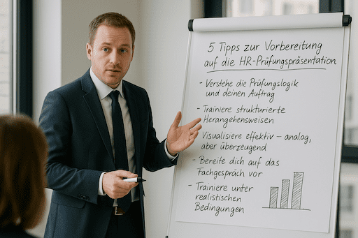 5 Tipps zur Vorbereitung auf die HR-Präsentationsprüfung